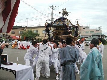 脇野沢八幡宮例大祭