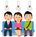 電車移動イラスト