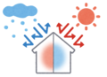 省エネ型住宅イラスト