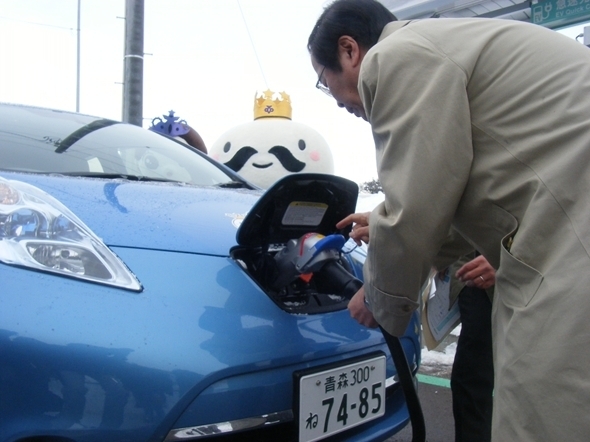 急速充電器利用の様子2