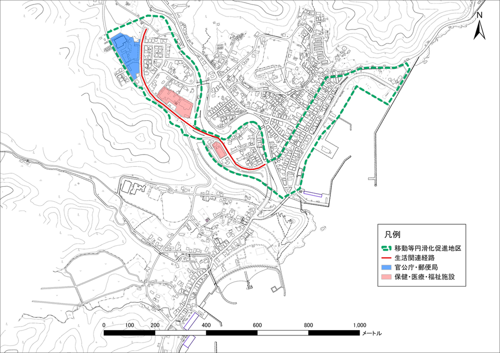 移動等円滑化促進地区（脇野沢）