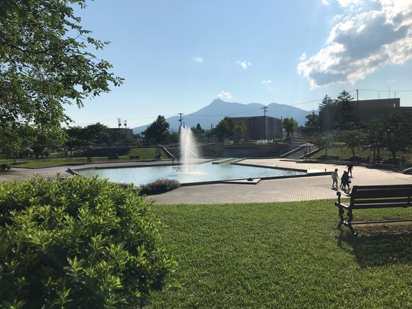 金谷公園噴水