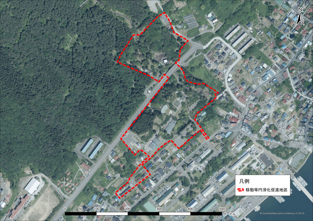 移動等円滑化促進地区（北の防人）