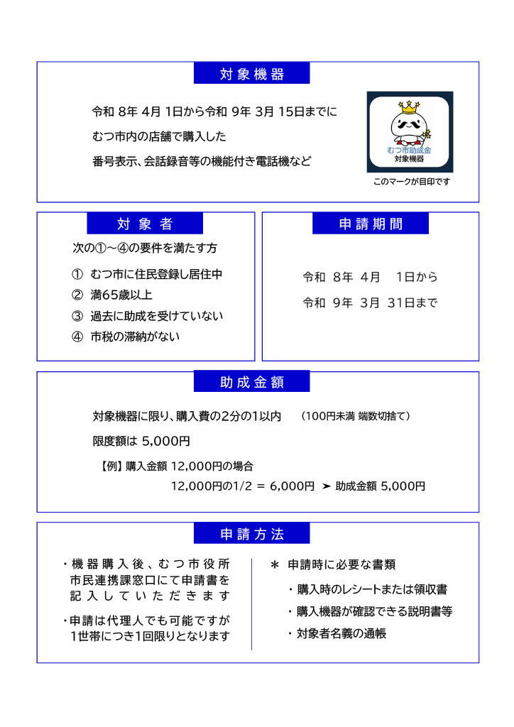 助成金チラシ②